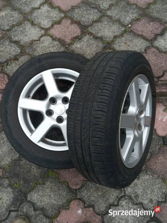 Felgi alu 15 5x112 ET38 opony Pirelli 18565 R15 Ryglice