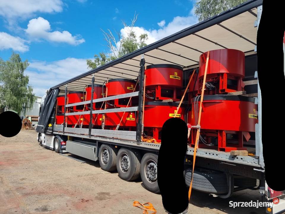 Betoniarka hydrauliczna 600 l Producent