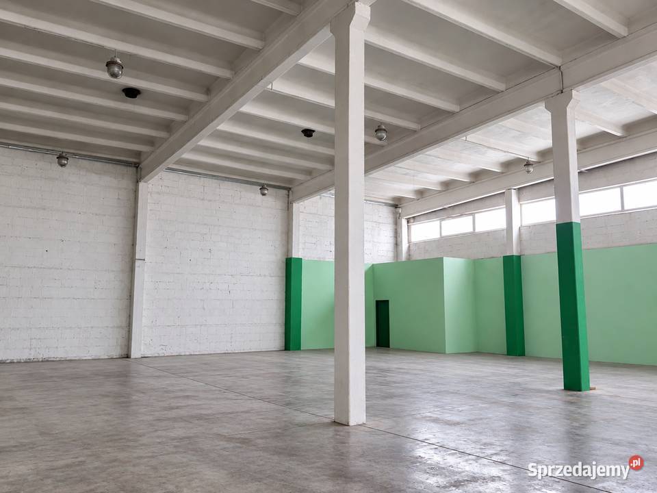 Hala magazynowousługowa 1 200 m Sokołów Podlaski