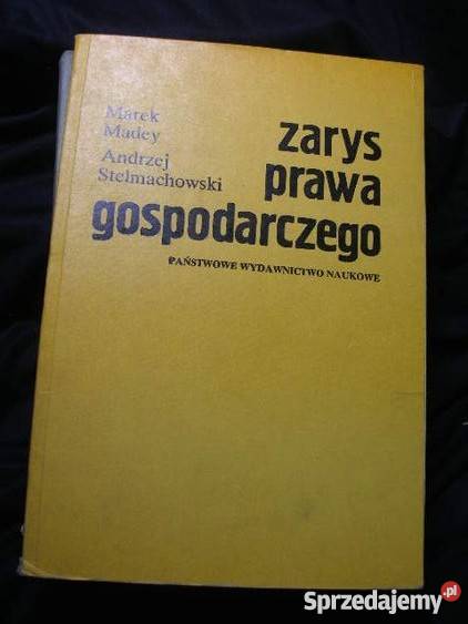 Zarys prawa gospodarczego Madey FA Goleniów sprzedam