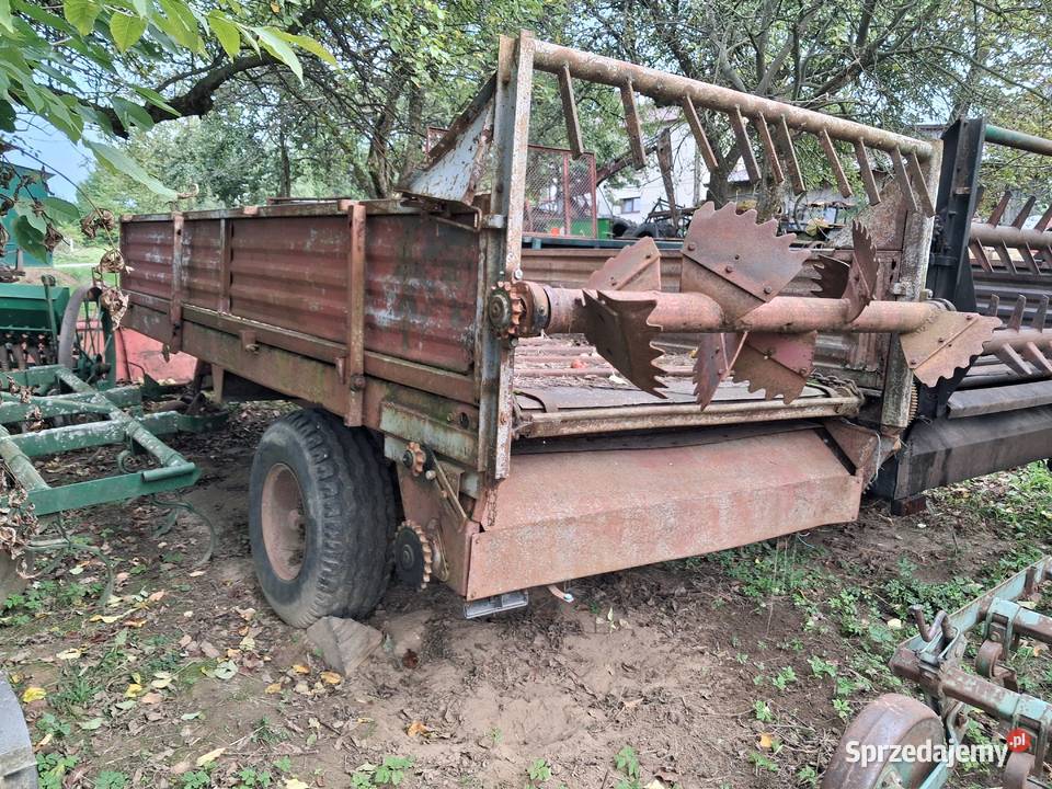 Rozrzutnik obornika polski 1 i 2 osiowy Jasło