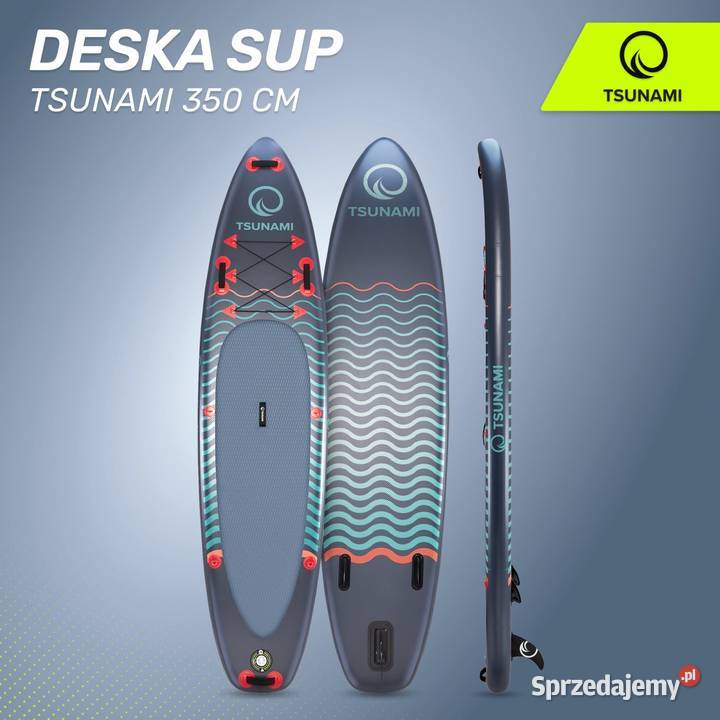 Nowa deska SUP Tsunami Wave 350 T03 komplet z Bydgoszcz