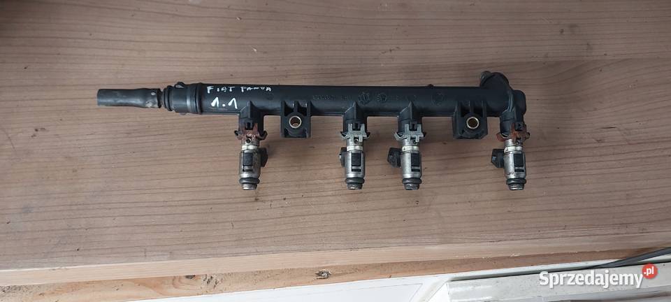 Listwa wtryskowa wtryskiwacze Fiat Panda II 11 Szczecin sprzedam