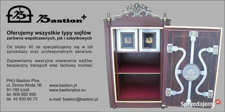 SEJF OGNIOODPORNY Klasa S2 model 39202 łódzkie Łódź