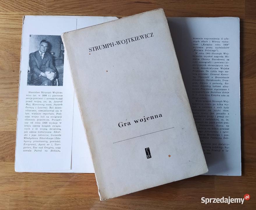 GRA WOJENNA Stanisław Strumph Wojtkiewicz Hajnówka