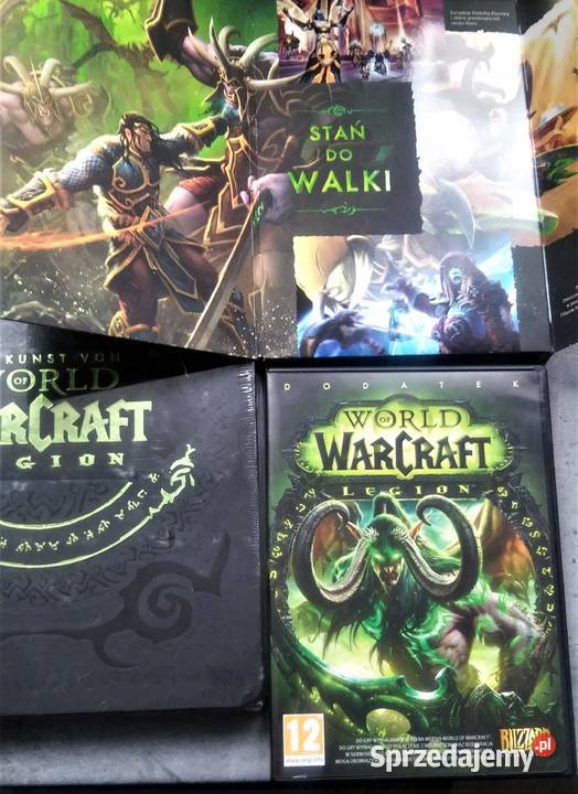 Warcraft Legion Artbook gra Koszalin sprzedam