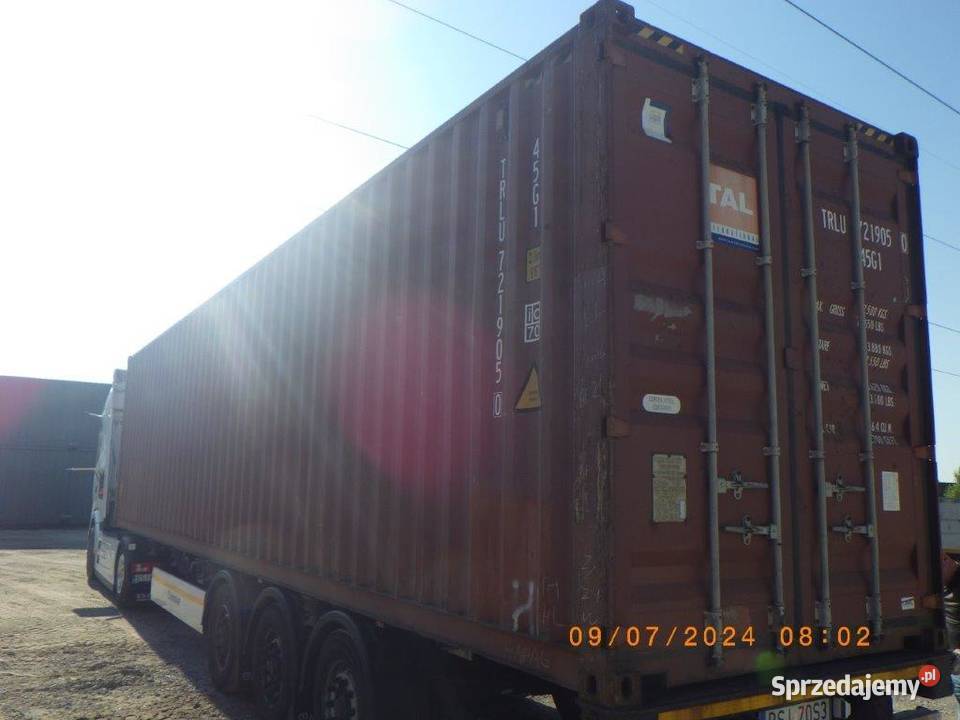 Konteenry mrskie magazynowe budowlane 40DVDC Lipno