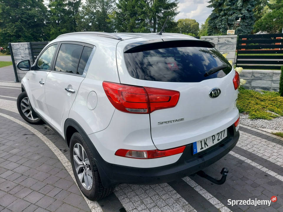 Kia Sportage 16 benzyna kamera Biała Perła III przyciemniane szyby Drelów