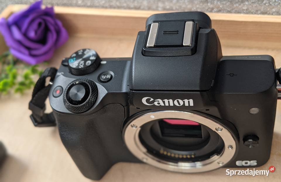 Aparat bezlusterkowiec Canon EOS M50 2 obiektywy Warszawa