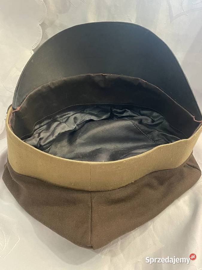 Czapka polowa LWP kepi z orzełkiem Kraków