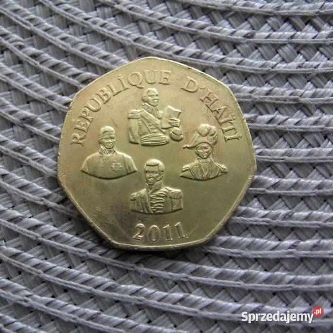 Haiti 5 Gourdes 2011r Numizmatyka sprzedam