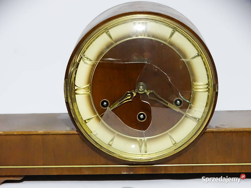 Zegar kominkowy vintage LaFleur Lauffer Biłgoraj