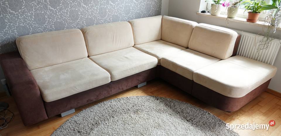 Duży rozkładany narożnik STILO kanapa sofa 277cm Narożniki Gdynia sprzedam
