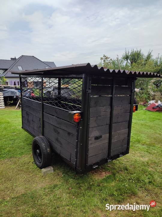 Przyczepka do przewozu bydła rolnicza Mszana