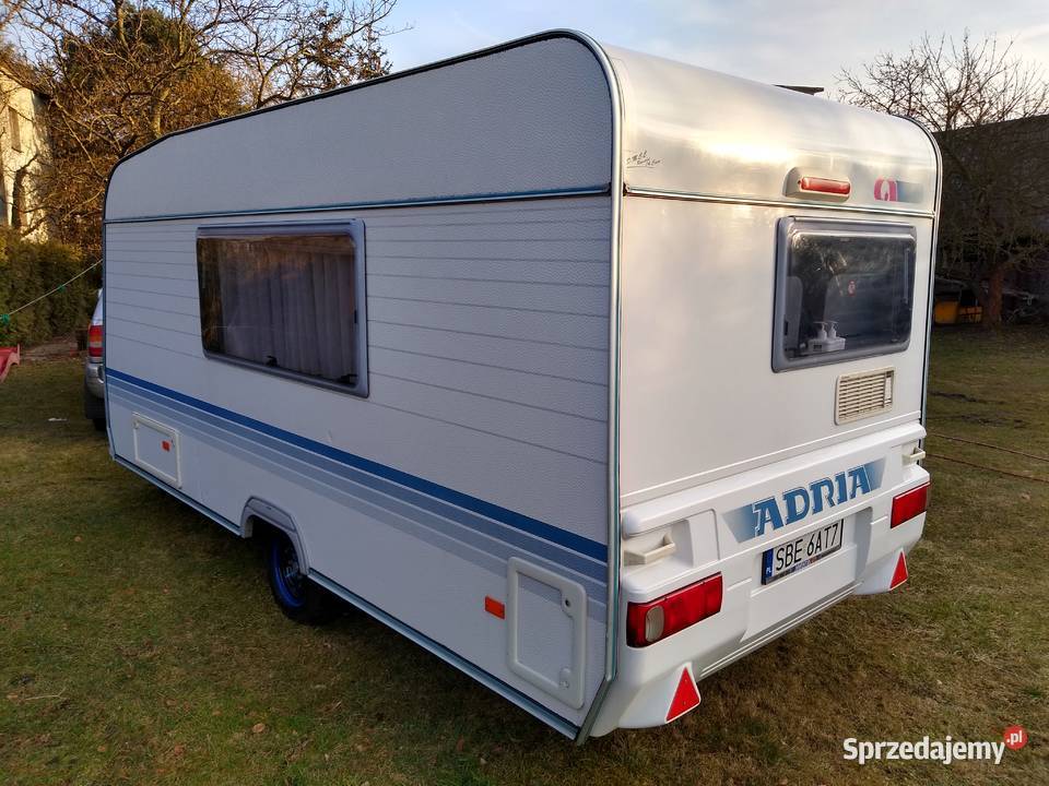 Przyczepa kempingowa Adria Altea 430PH 2006r DMC Przyczepy i naczepy śląskie Strzyżowice sprzedam