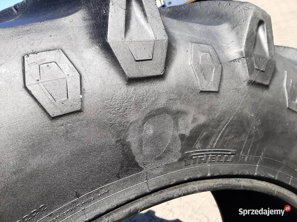 2x Opona używana rolnicza 48070R38 PIRELLI TM700 Opony rolnicze Zaścianki
