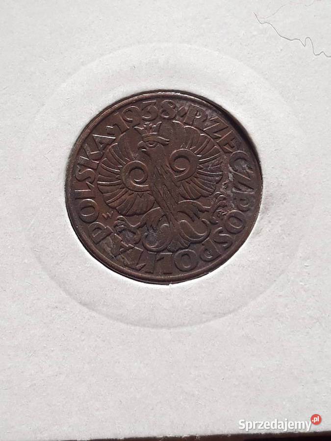5 Groszy 1938 r II RP 3 Mennicze Konin
