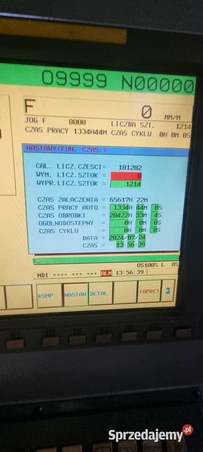 Tokarka Famot Gildemeister CTX400 S2 Produkcja Ostaszewo