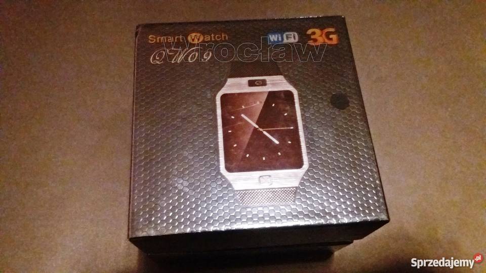 Smartwatch QW09 androd 3G HIT smartphone w zegarku full wers