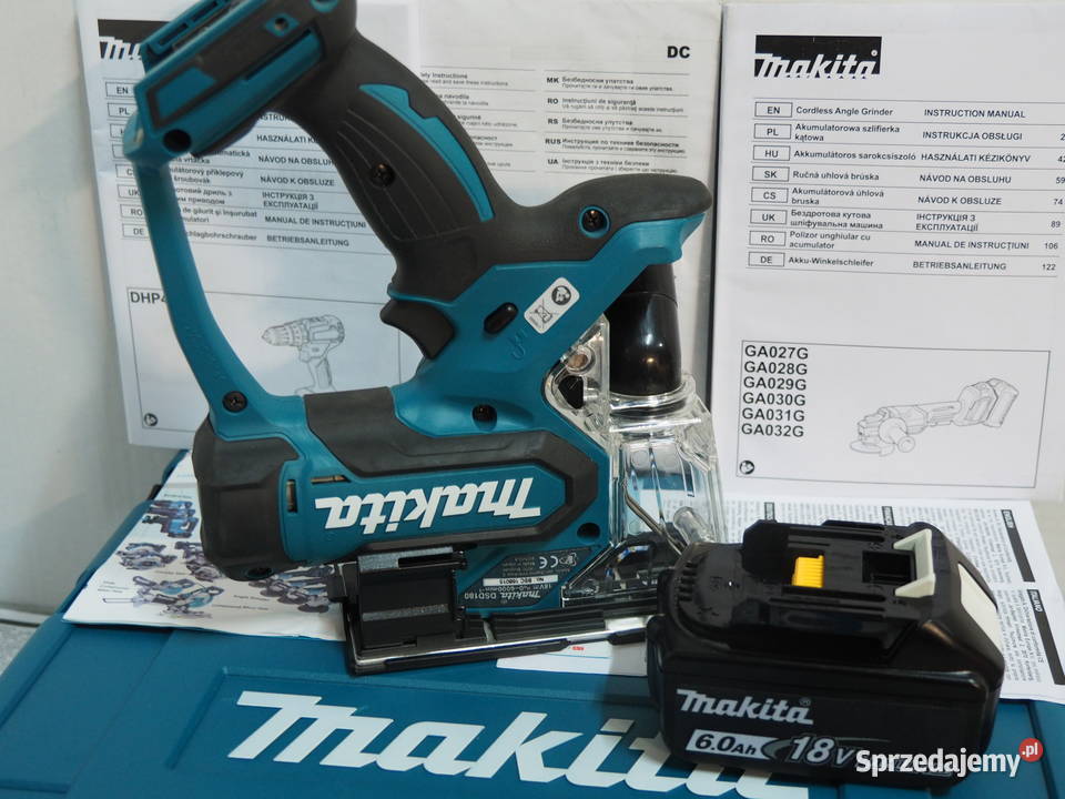 MAKITA DSD 180 wycinarka wyrzynarka plyt GK Michałowice