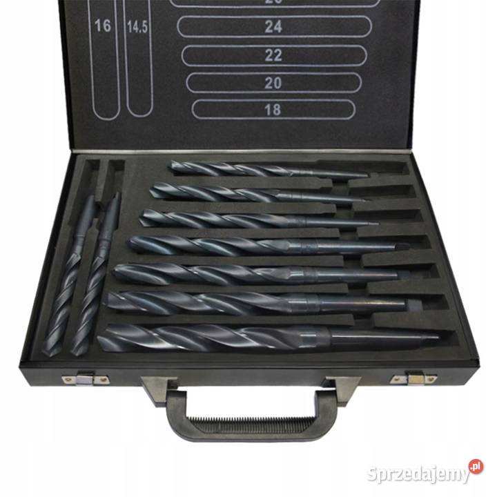 Zestaw Wierteł Morsea HSS 14530 mm 9 MK2 MK3 Siedlce