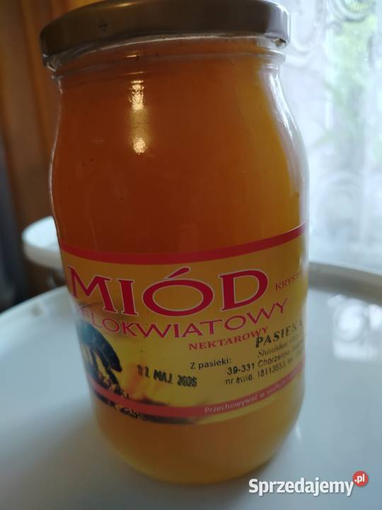 Sprzedam miód z własnej pasieki Malinie