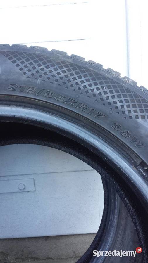 OPONY ZIMOWE NEXEN 21555 ZR 17 MS zima Kraków sprzedam