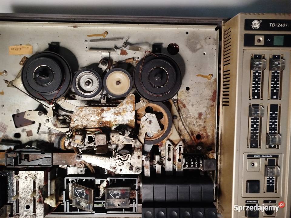 Magnetofon Szpulowy HGS TB2407 a la Unitra Aria łódzkie Zgierz