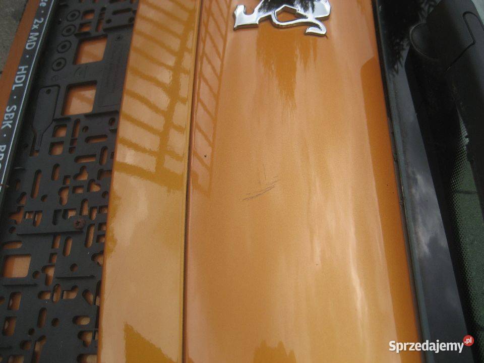 peugeot 207 0609r klapa pokrywa bagażnika tył wielkopolskie Rakoniewice sprzedam