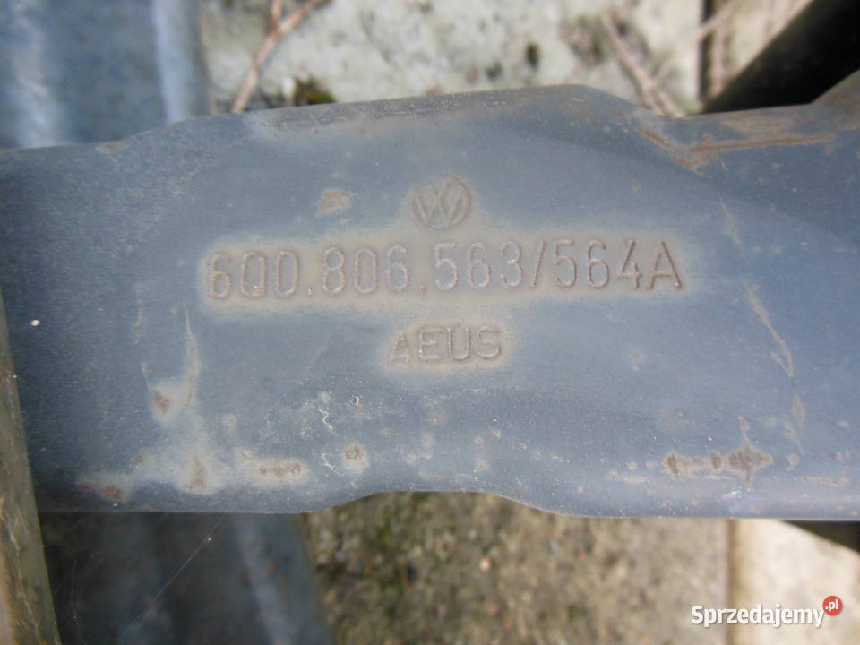 BELKA ZDERZAKA PRZÓD VW POLO 6Q0806563 Kozy