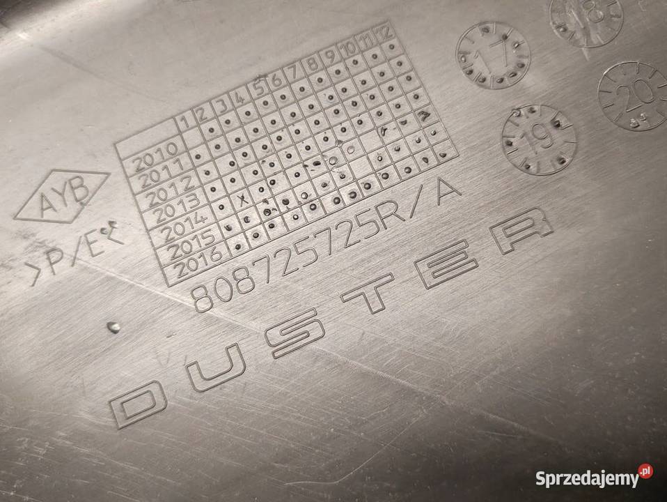 NOWA Listwa Drzwi Lewy Przód Dacia Duster Pleszew sprzedam