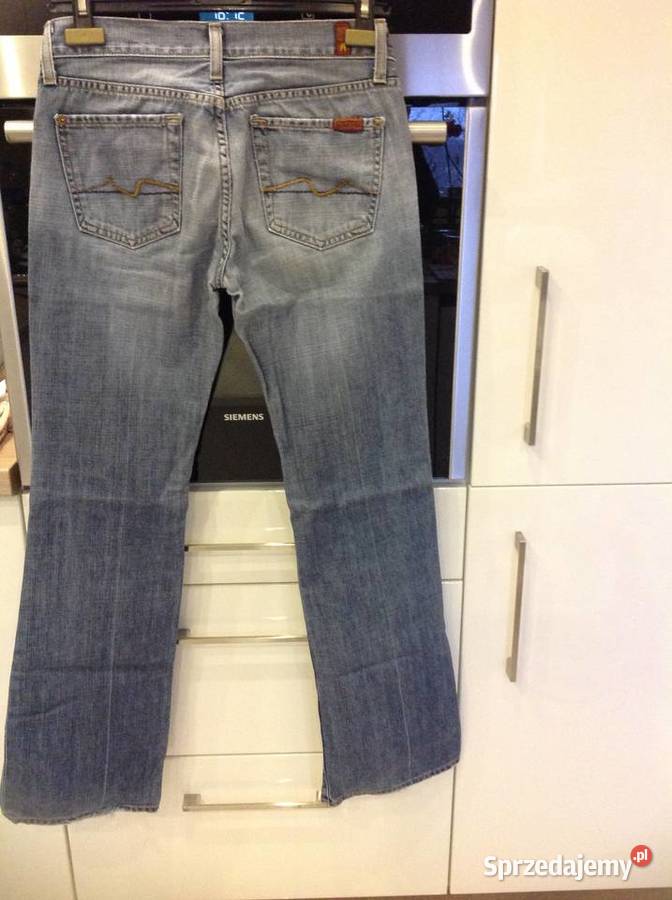 Spodnie dzwony jeans damskie For all mankind r Rozmiar 36(S) Nowa Sól
