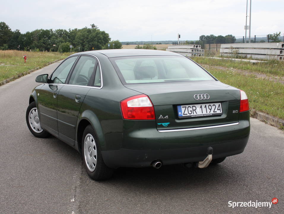 Audi A4 B6 20 KLIMA zadbany 1 właściciel 180 lakier metallic A4 Gryfino