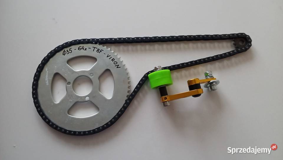 VIRON 36v 1000W łańcuch T8F zębatki PT napinacz Skating Warszawa
