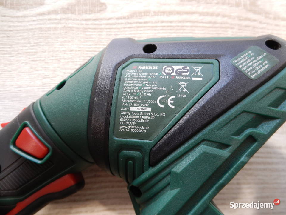 Nożyce Parkside PGSA 4 B3 Leżajsk