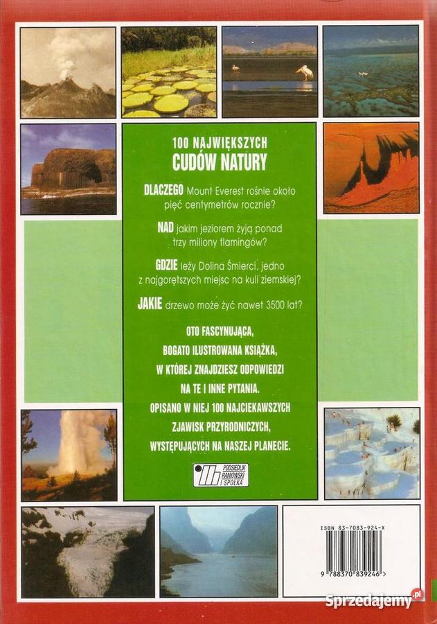 ALBUM 100 największych cudów natury Ingrid Cranf Lublin