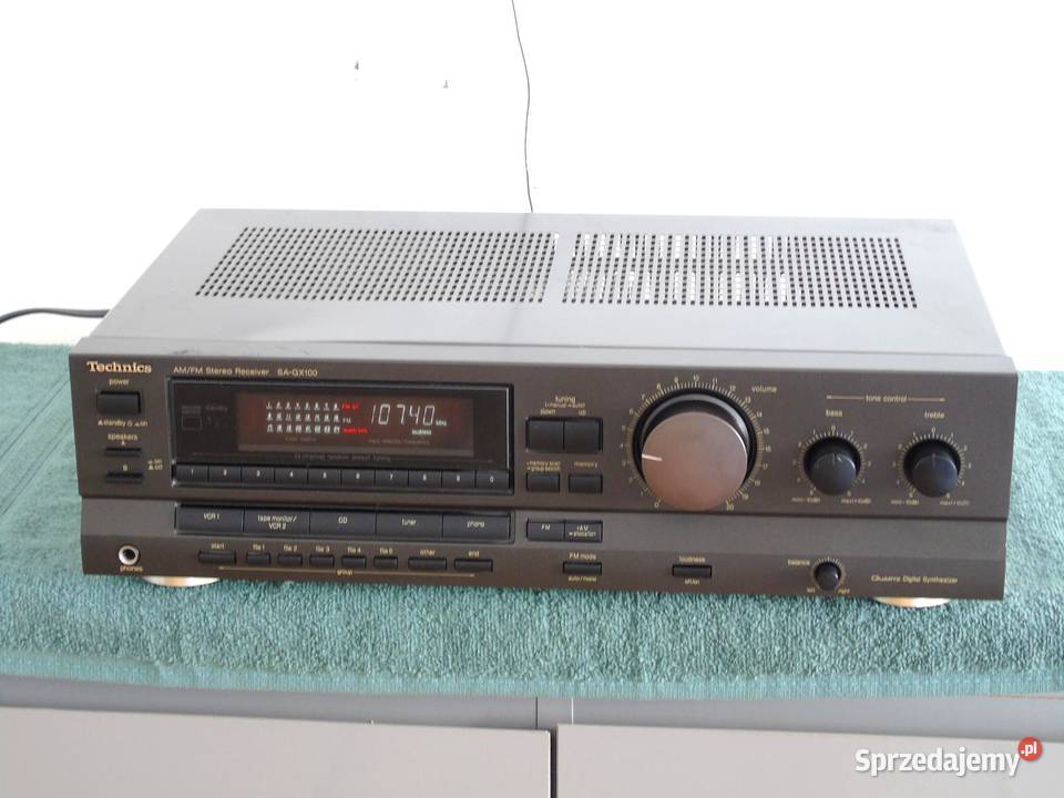 Wzmacniacz z radiem Technics SAGX 100 sprawny Jasło