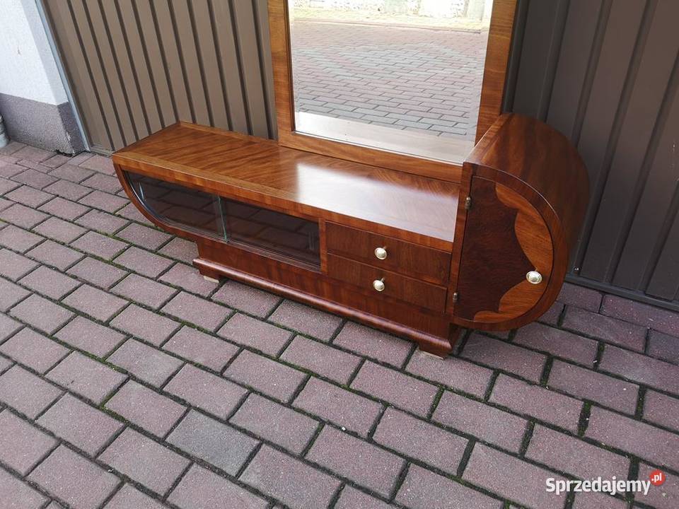 Toaletka ARTDECO Orzech Unikat Stara Antyk Swarzędz