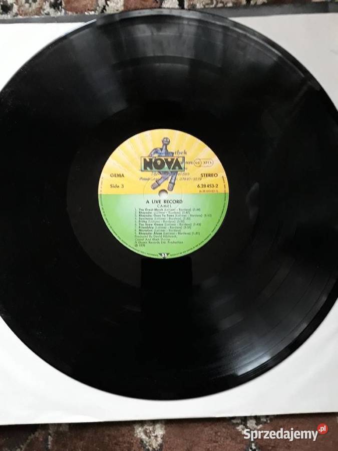 CAMEL A Live Record 1978klasyka prog rocka 2 LP 2 płyty Rzeszów