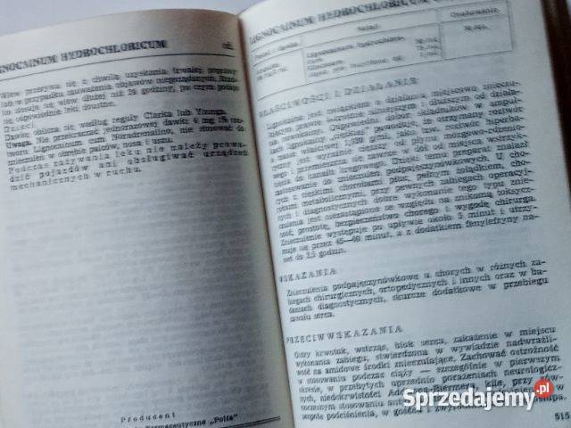 Vademecum Danysz 1987 medycyna farmakologia Łódź