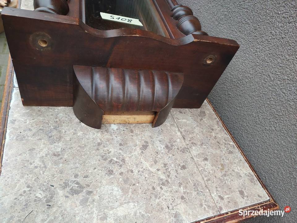 S108 Skrzynia obudowa starego zegara szafka pomorskie