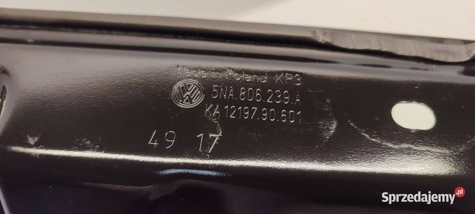 VW TIGUAN II PODSZYBIE LEWE 5NA806239A