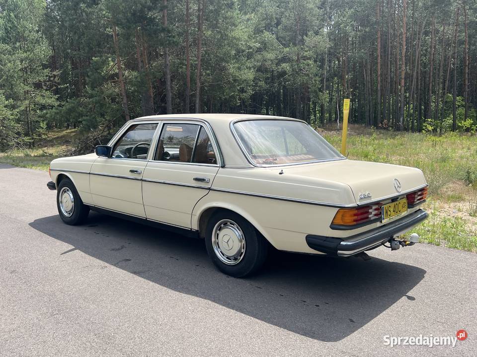 Mercedes W123 250 1977 piękna Beczka 130 mazowieckie Warszawa