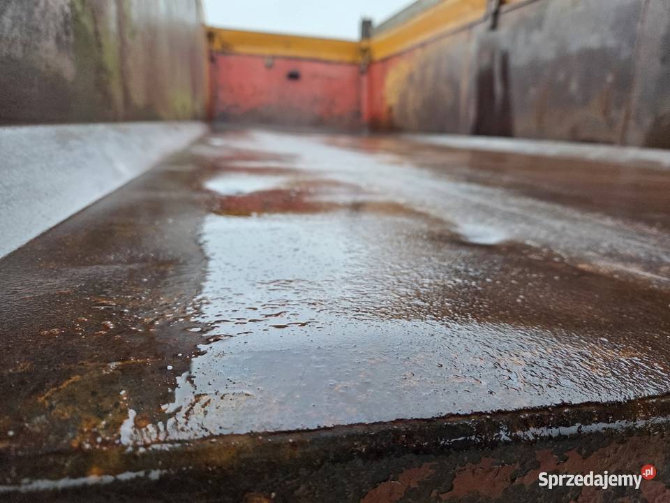 Przyczepa skorupowa knapik 15 ton nieuszkodzony