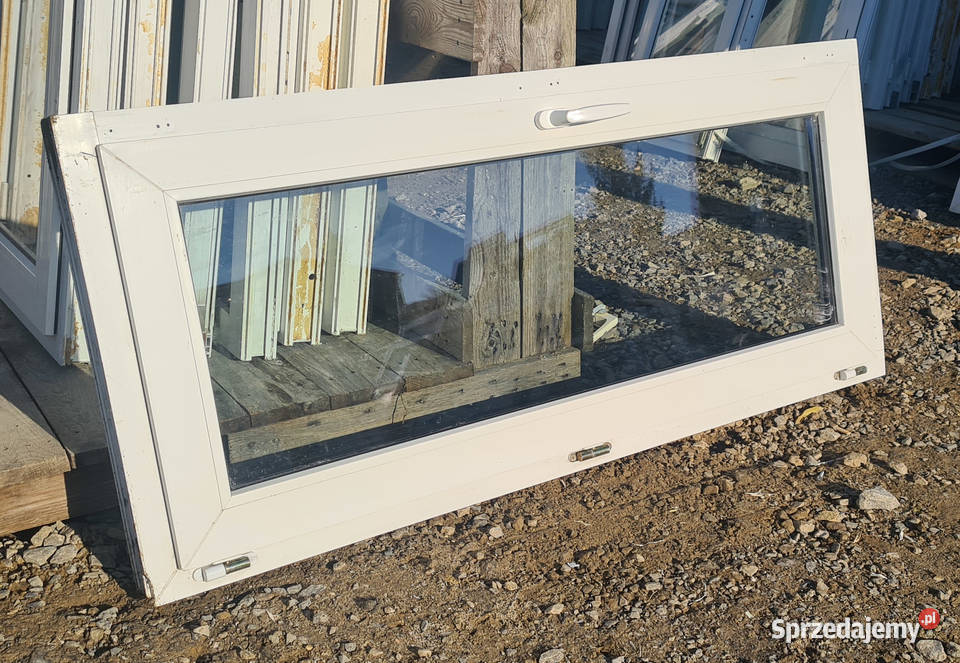 OKNO KacprzaK 140x63 Okna Używane Plastikowe PCV Siedlce
