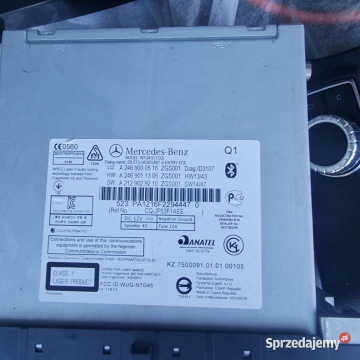 Mercedes a klasa w176 czesci sprzedam