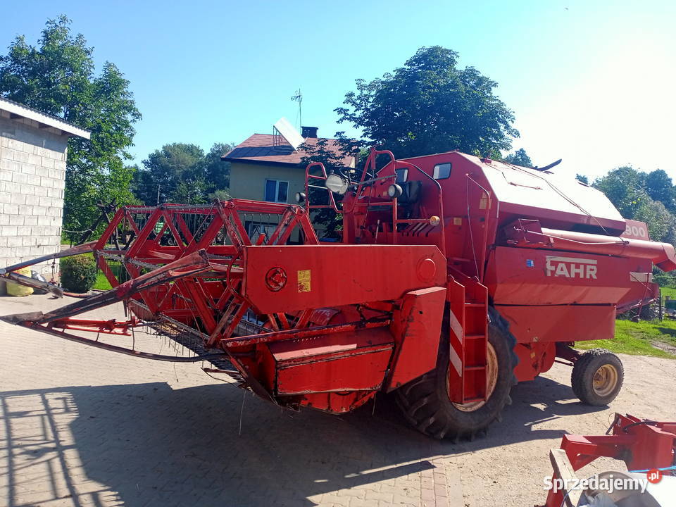 Kombajn Fahr m 900 z sieczkarnią do słomy Węgrów sprzedam