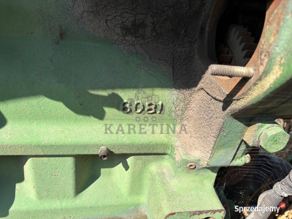 John Deere 6081HRW36 Słupek Silnik Głowica Blok wielkopolskie Jastrzębniki