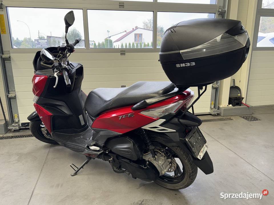 Jet 125 11 2018r Kufer Kask Zadbany Sanok