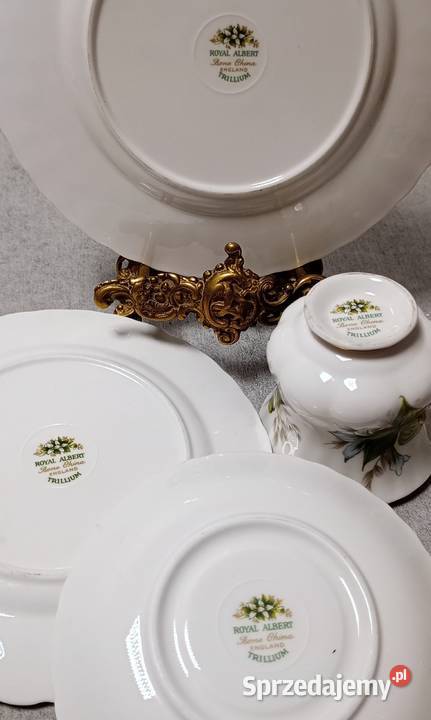 Royal Albert Trillium Filiżanka Zestaw deserowy zachodniopomorskie